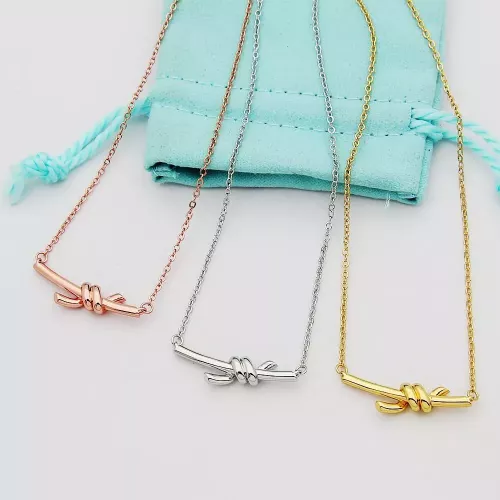 Replica Tiffany Necklaces #1351134 $25.00 USD for Wholesale