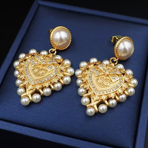 Dolce &amp; Gabbana D&amp;G Earrings For Women #1351156 $29.00 USD, Wholesale Replica Dolce &amp; Gabbana D&amp;G Earrings