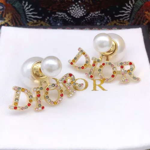 Replica Christian Dior Earrings For Women #1351184 $27.00 USD for Wholesale