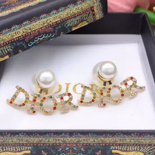 Replica Christian Dior Earrings For Women #1351184 $27.00 USD for Wholesale