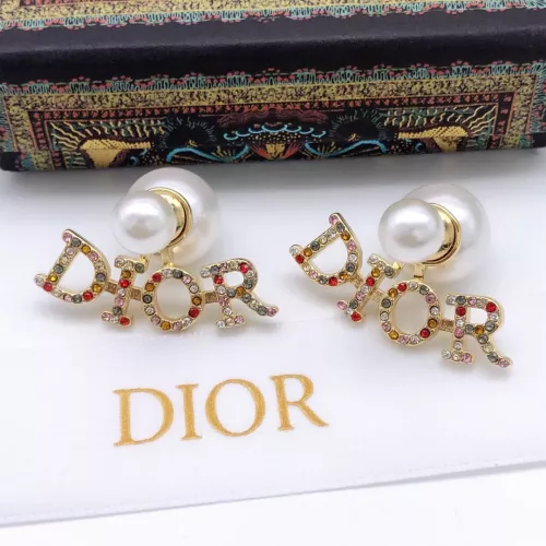 Replica Christian Dior Earrings For Women #1351184 $27.00 USD for Wholesale