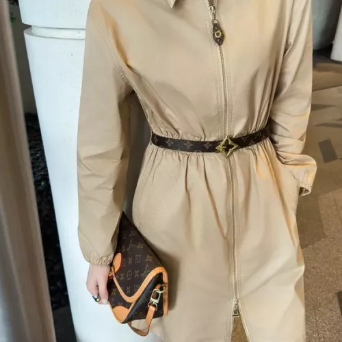 Replica Louis Vuitton LV Dresses Long Sleeved For Women #1351221 $85.00 USD for Wholesale
