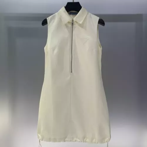 Prada Dresses Short Sleeved For Women #1351224 $100.00 USD, Wholesale Replica Prada Dresses