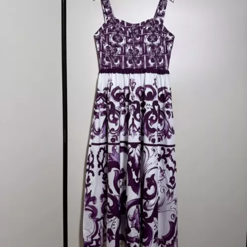 Dolce &amp; Gabbana Dresses Sleeveless For Women #1351228 $108.00 USD, Wholesale Replica Dolce &amp; Gabbana Dresses