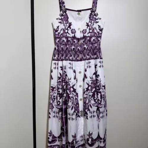 Dolce &amp; Gabbana Dresses Sleeveless For Women #1351229 $108.00 USD, Wholesale Replica Dolce &amp; Gabbana Dresses
