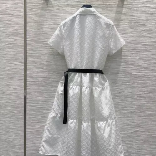 Replica Louis Vuitton LV Dresses Short Sleeved For Women #1351232 $85.00 USD for Wholesale