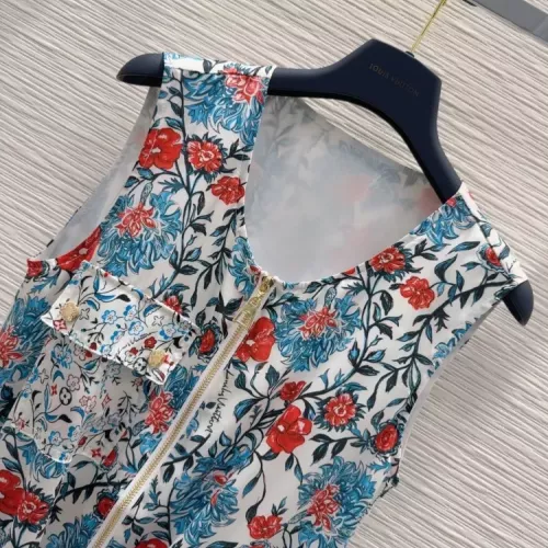 Replica Louis Vuitton LV Dresses Sleeveless For Women #1351234 $72.00 USD for Wholesale