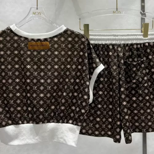 Replica Louis Vuitton LV Tracksuits Short Sleeved For Women #1351273 $80.00 USD for Wholesale