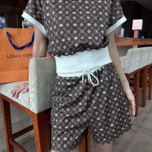 Replica Louis Vuitton LV Tracksuits Short Sleeved For Women #1351273 $80.00 USD for Wholesale