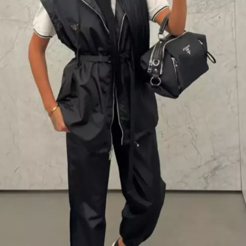 Replica Prada Tracksuits Long Sleeved For Women #1351290 $128.00 USD for Wholesale