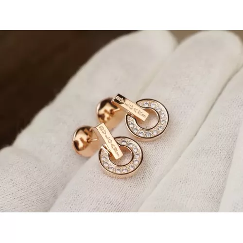 Replica Bvlgari Earrings For Women #1351294 $32.00 USD for Wholesale