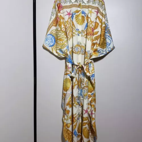 Versace Dresses Middle Sleeved For Women #1351320 $105.00 USD, Wholesale Replica Versace Dresses