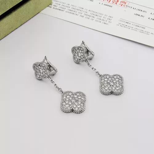 Van Cleef &amp; Arpels Earrings For Women #1351370 $34.00 USD, Wholesale Replica Van Cleef &amp; Arpels Earrings