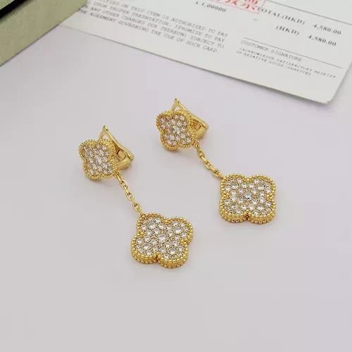 Van Cleef &amp; Arpels Earrings For Women #1351372 $34.00 USD, Wholesale Replica Van Cleef &amp; Arpels Earrings