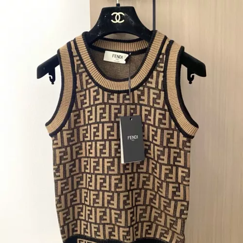 Fendi Sweaters Sleeveless For Women #1351393 $96.00 USD, Wholesale Replica Fendi Sweaters