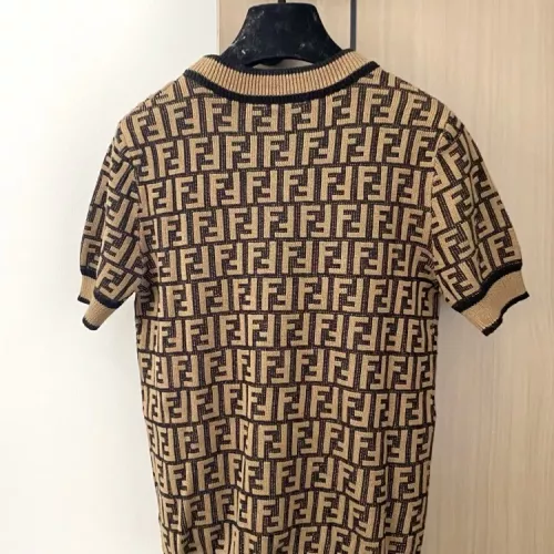 Replica Fendi Sweaters Short Sleeved For Women #1351396 $98.00 USD for Wholesale