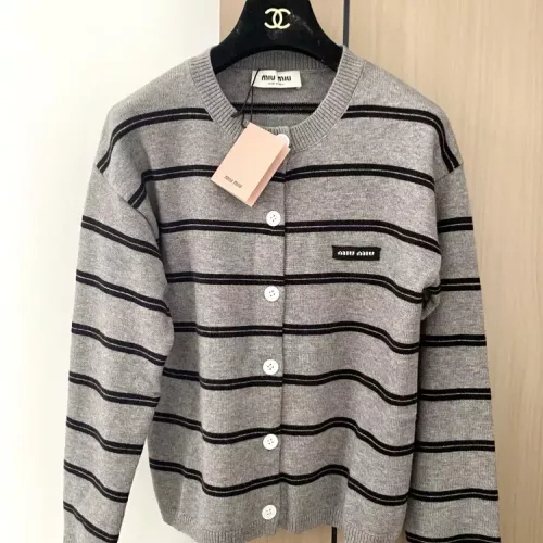 MIU MIU Sweaters Long Sleeved For Women #1351400 $98.00 USD, Wholesale Replica MIU MIU Sweaters