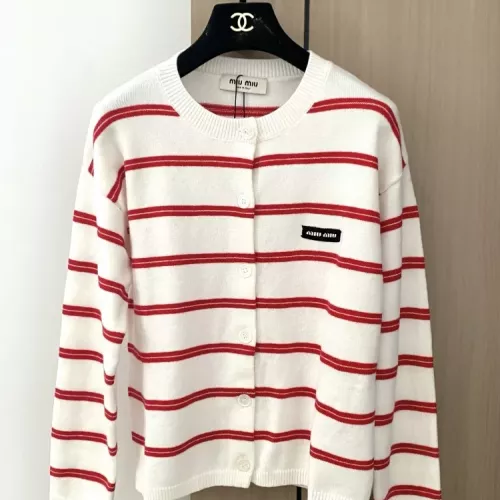 MIU MIU Sweaters Long Sleeved For Women #1351401 $98.00 USD, Wholesale Replica MIU MIU Sweaters