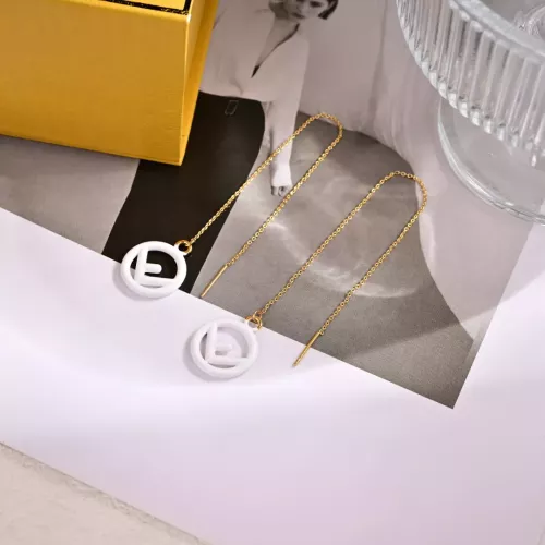 Fendi Earrings For Women #1351493 $27.00 USD, Wholesale Replica Fendi Earrings