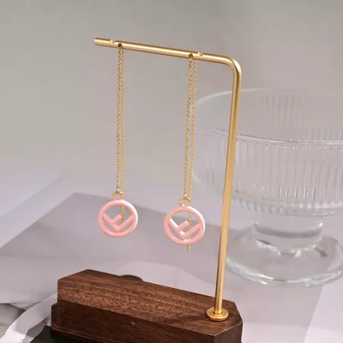 Fendi Earrings For Women #1351496 $27.00 USD, Wholesale Replica Fendi Earrings