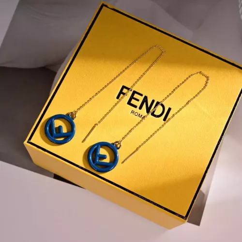 Fendi Earrings For Women #1351497 $27.00 USD, Wholesale Replica Fendi Earrings