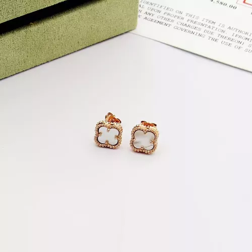 Van Cleef &amp; Arpels Earrings For Women #1351508 $25.00 USD, Wholesale Replica Van Cleef &amp; Arpels Earrings