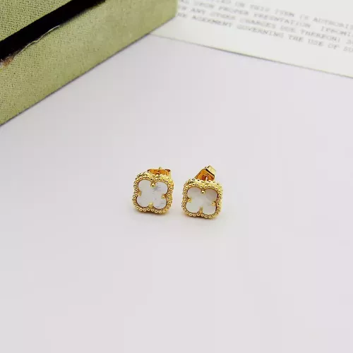 Van Cleef &amp; Arpels Earrings For Women #1351509 $25.00 USD, Wholesale Replica Van Cleef &amp; Arpels Earrings