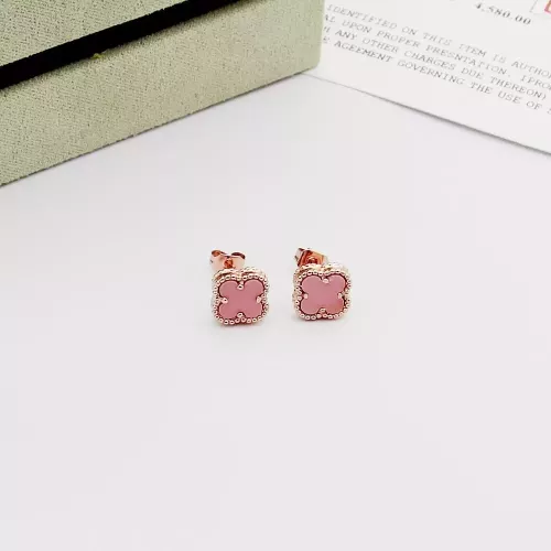 Van Cleef &amp; Arpels Earrings For Women #1351511 $25.00 USD, Wholesale Replica Van Cleef &amp; Arpels Earrings