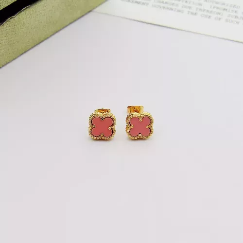 Van Cleef &amp; Arpels Earrings For Women #1351512 $25.00 USD, Wholesale Replica Van Cleef &amp; Arpels Earrings