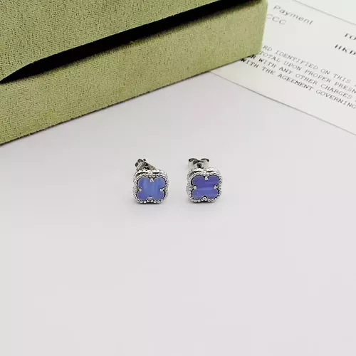 Van Cleef &amp; Arpels Earrings For Women #1351516 $25.00 USD, Wholesale Replica Van Cleef &amp; Arpels Earrings