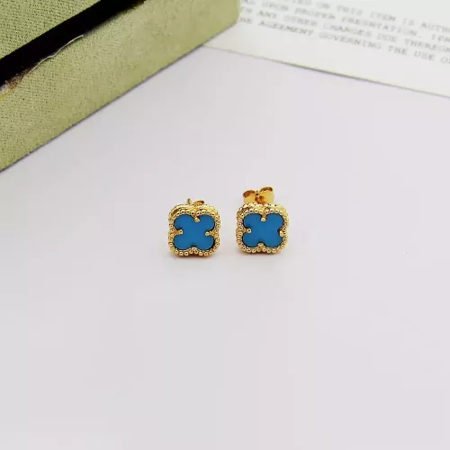 Van Cleef &amp; Arpels Earrings For Women #1351521 $25.00 USD, Wholesale Replica Van Cleef &amp; Arpels Earrings