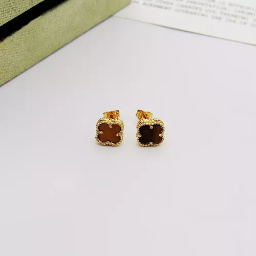 Van Cleef &amp; Arpels Earrings For Women #1351527 $25.00 USD, Wholesale Replica Van Cleef &amp; Arpels Earrings