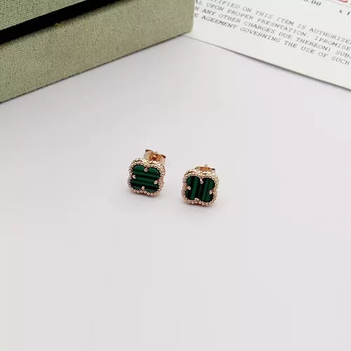 Van Cleef &amp; Arpels Earrings For Women #1351535 $25.00 USD, Wholesale Replica Van Cleef &amp; Arpels Earrings