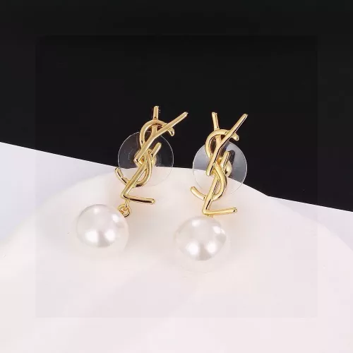 Yves Saint Laurent YSL Earrings For Women #1351538 $25.00 USD, Wholesale Replica Yves Saint Laurent YSL Earrings