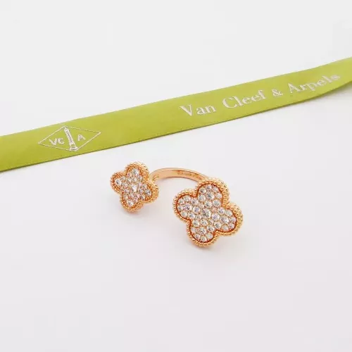 Van Cleef &amp; Arpels Rings In Rose Gold For Women #1351669 $27.00 USD, Wholesale Replica Van Cleef &amp; Arpels Rings