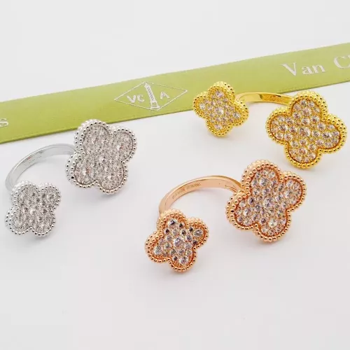 Replica Van Cleef & Arpels Rings In Gold For Women #1351671 $27.00 USD for Wholesale