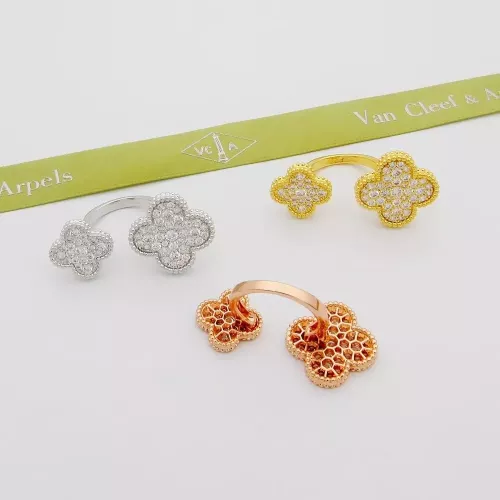Replica Van Cleef & Arpels Rings In Gold For Women #1351671 $27.00 USD for Wholesale