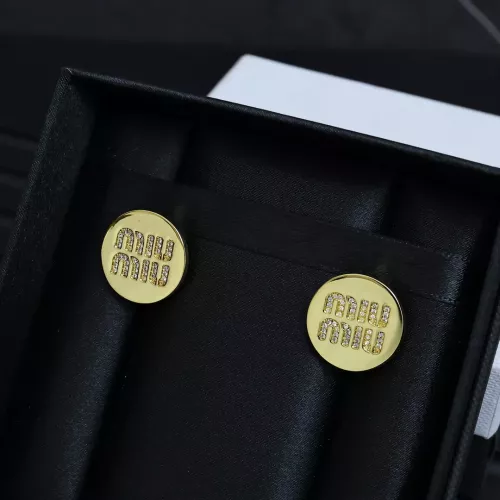 MIU MIU Earrings For Women #1351682 $27.00 USD, Wholesale Replica MIU MIU Earrings