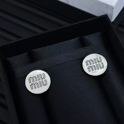 MIU MIU Earrings For Women #1351683 $27.00 USD, Wholesale Replica MIU MIU Earrings