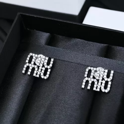 MIU MIU Earrings For Women #1351686 $29.00 USD, Wholesale Replica MIU MIU Earrings
