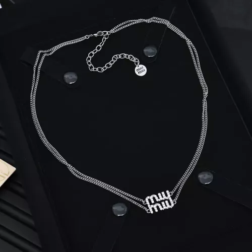 MIU MIU Necklaces #1351693 $29.00 USD, Wholesale Replica MIU MIU Necklaces
