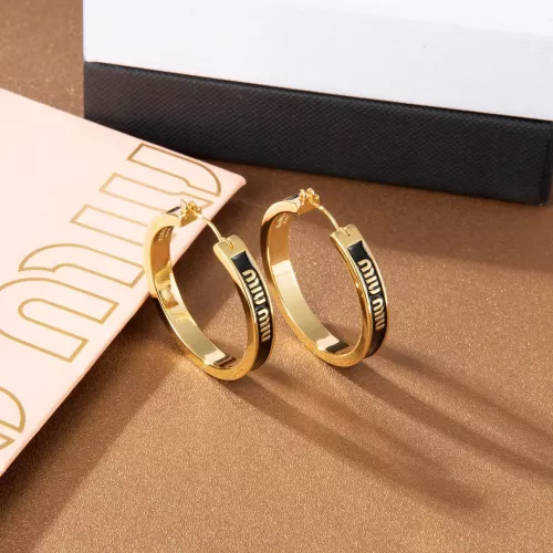 MIU MIU Earrings For Women #1351697 $29.00 USD, Wholesale Replica MIU MIU Earrings