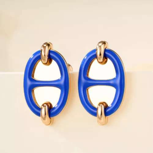 Hermes Earrings For Women #1351728 $56.00 USD, Wholesale Replica Hermes Earrings