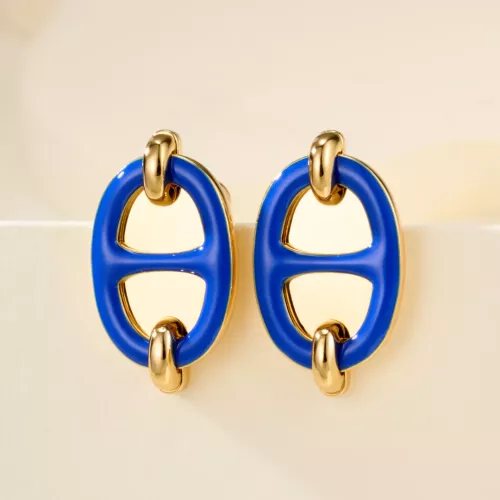 Hermes Earrings For Women #1351730 $56.00 USD, Wholesale Replica Hermes Earrings