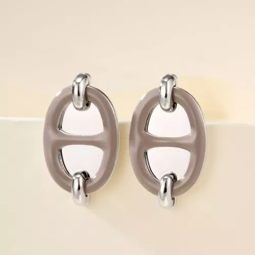 Hermes Earrings For Women #1351739 $56.00 USD, Wholesale Replica Hermes Earrings