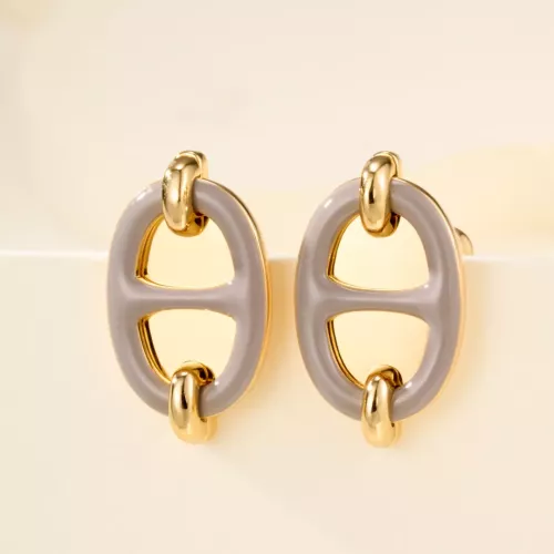 Hermes Earrings For Women #1351741 $56.00 USD, Wholesale Replica Hermes Earrings