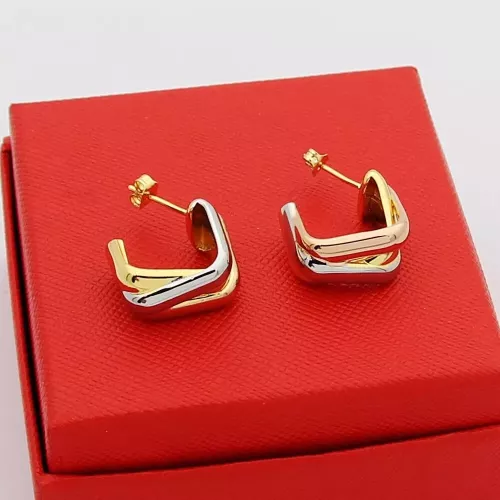 Replica Cartier Earrings For Women #1351772 $27.00 USD for Wholesale