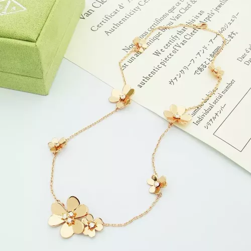 Van Cleef &amp; Arpels Necklaces For Women #1351803 $32.00 USD, Wholesale Replica Van Cleef &amp; Arpels Necklaces