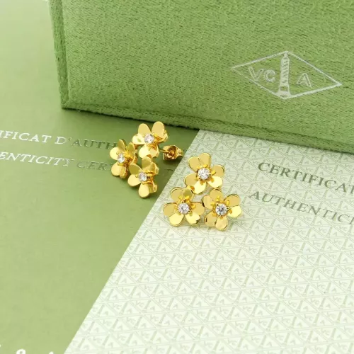 Van Cleef &amp; Arpels Earrings For Women #1351807 $29.00 USD, Wholesale Replica Van Cleef &amp; Arpels Earrings
