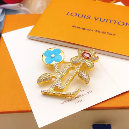 Louis Vuitton LV Brooches For Women #1351813 $38.00 USD, Wholesale Replica Louis Vuitton LV Brooches